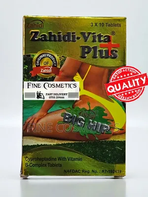 Zahidi Vita+ Curvy Figure + Big Butt / Hip Enlargement Zahid 30tablets