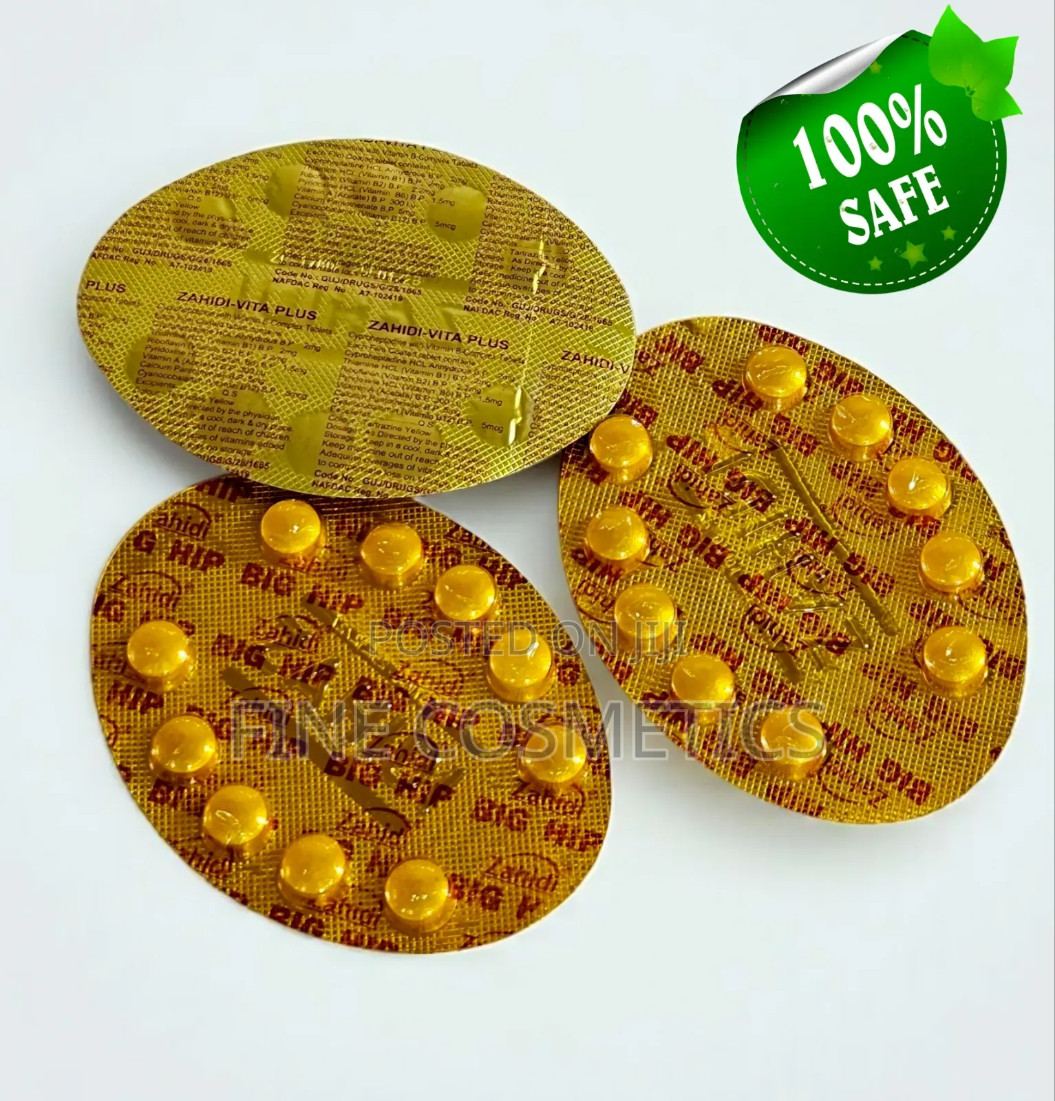 Zahidi Vita+ Curvy Figure + Big Butt / Hip Enlargement Zahid 30tablets