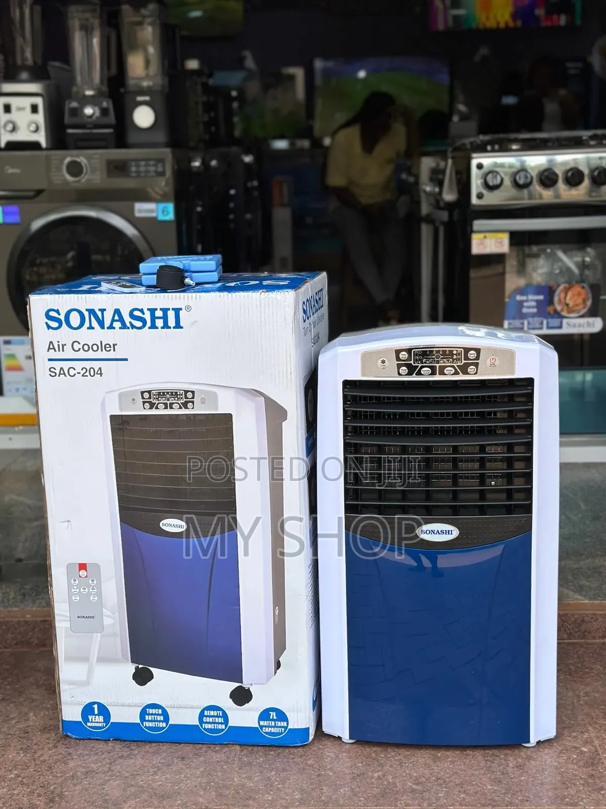 Electric Air Cooler With Remote Control