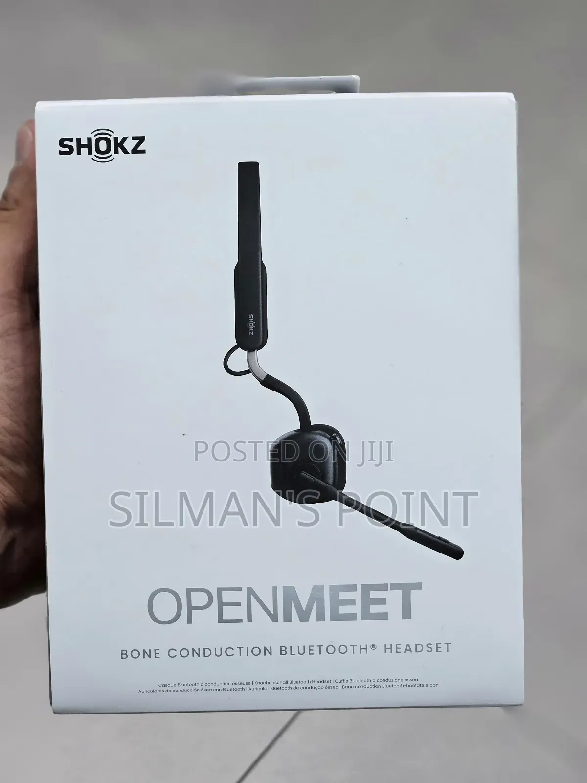 Shokz Openmeet Bone Conduction Headset