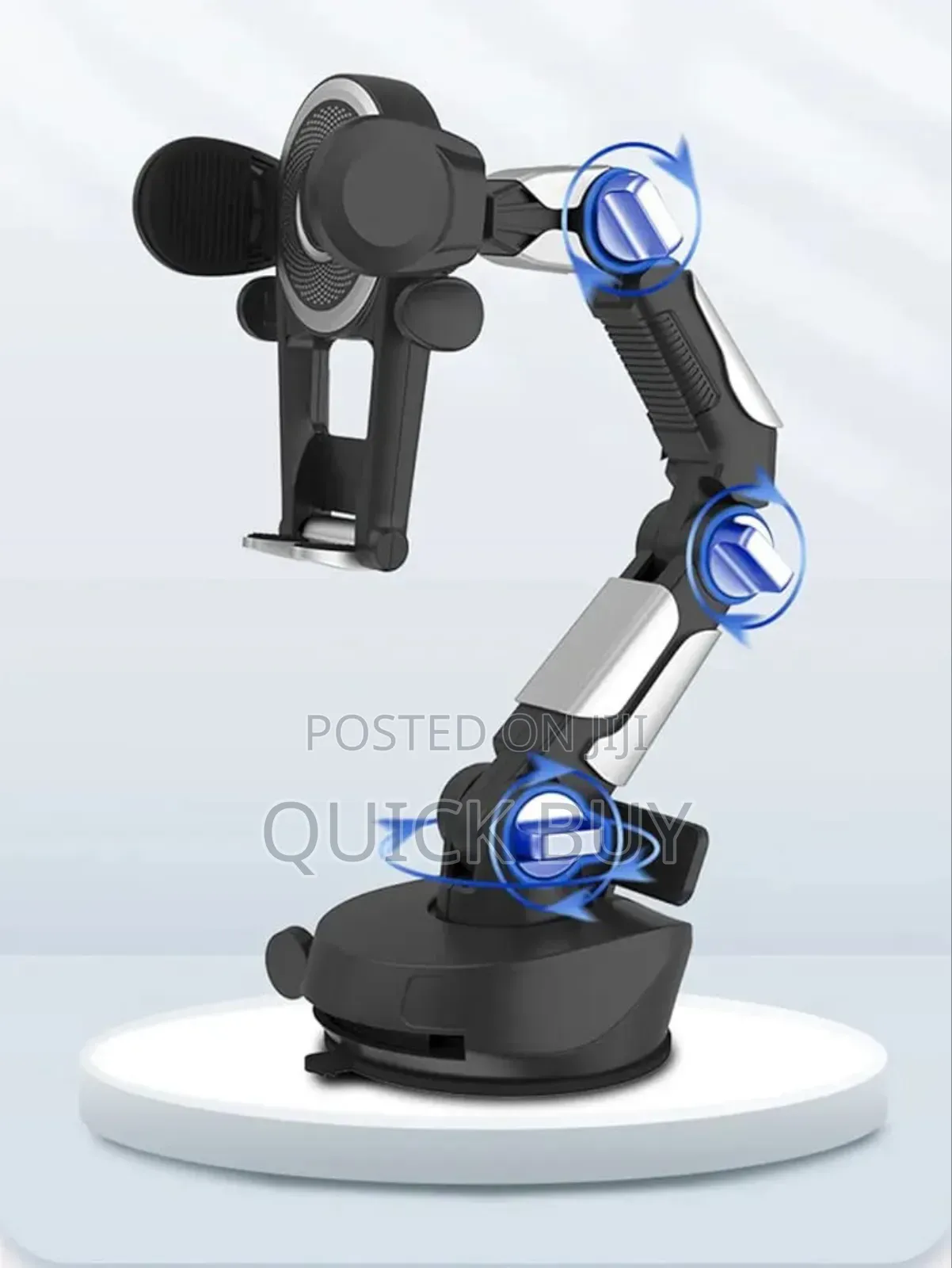 Heavy Duty Cell Phone Holder For Truck Dashboard Windshield