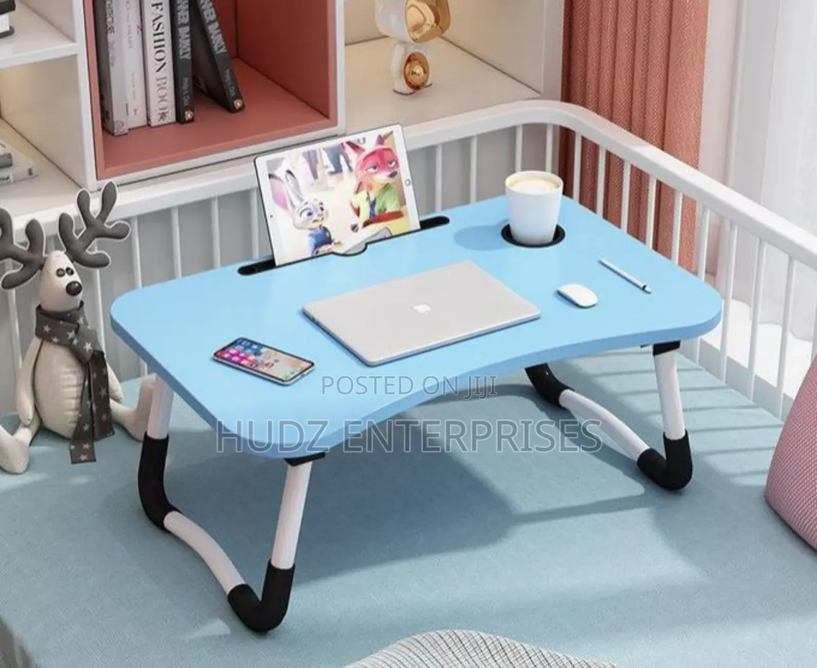 Small Laptop Table Skyblue