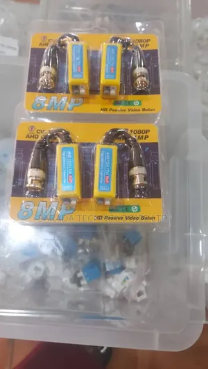 Video Balun A101 Yellow
