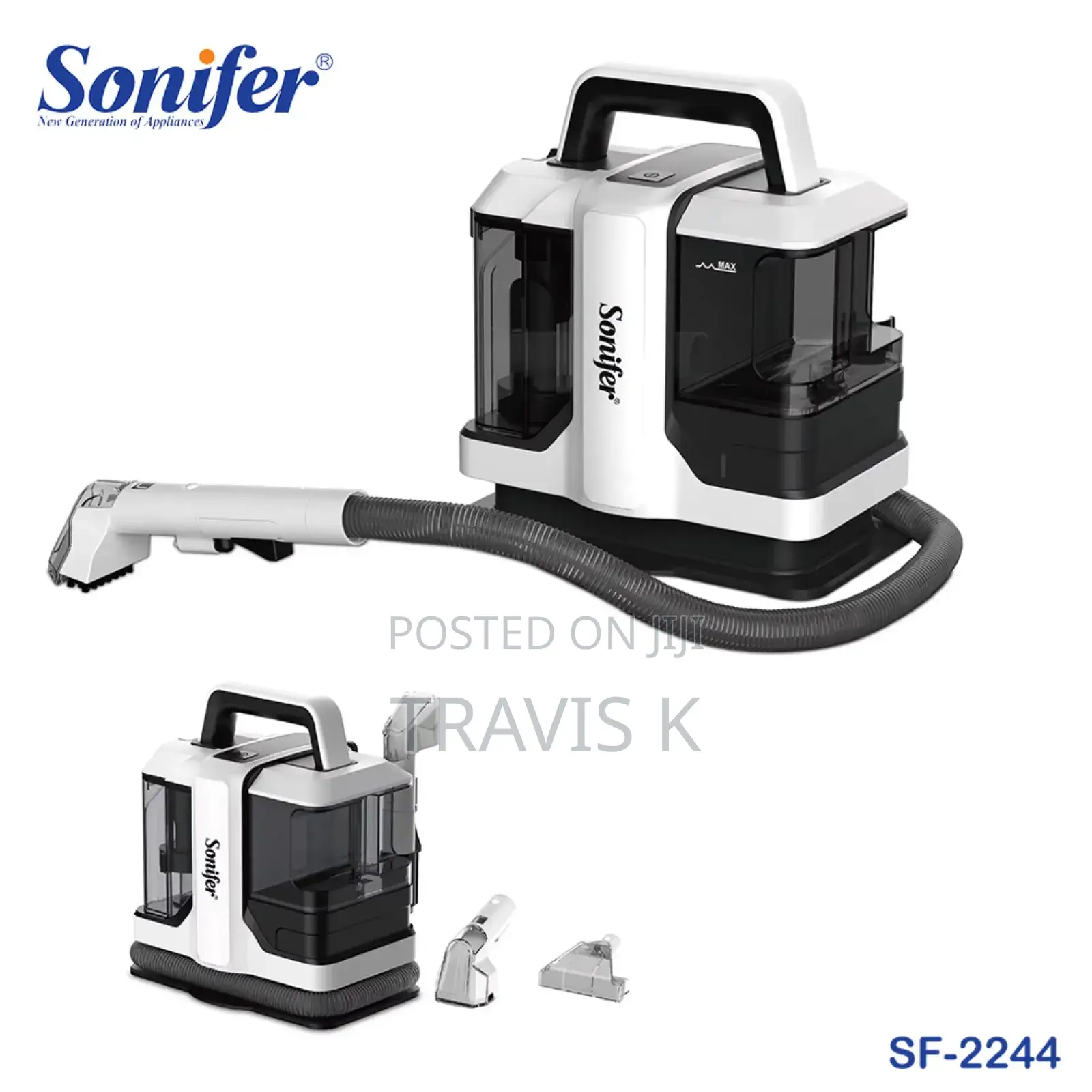 Sonifer Portable Carpet Cleaner 450w