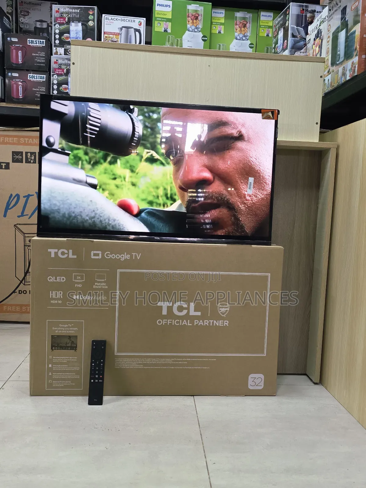 HDR-10 TCL 32inches Qled 1080p Full-Hd Google Android Tv at Discount