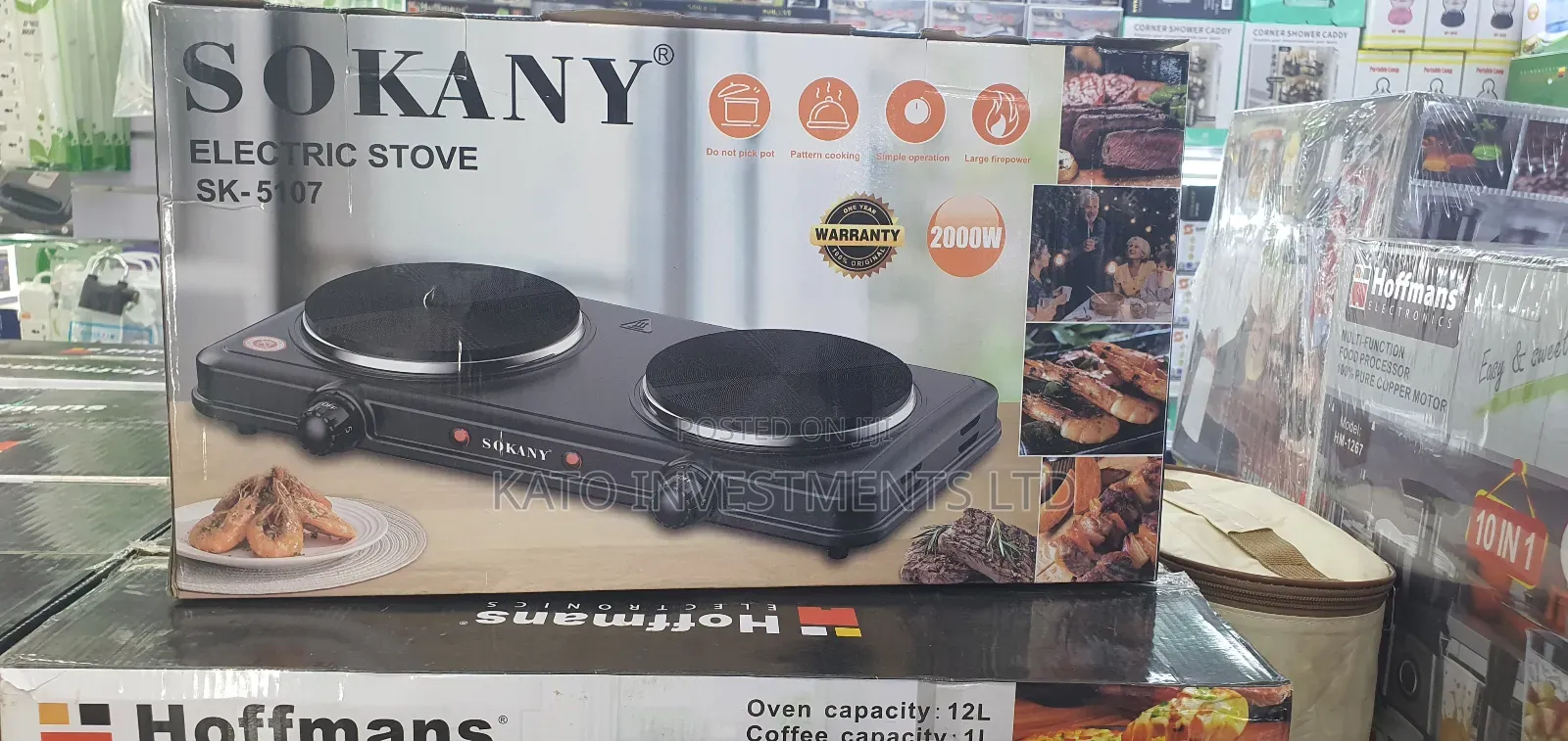 Sokany Electric Stove Sole Plate