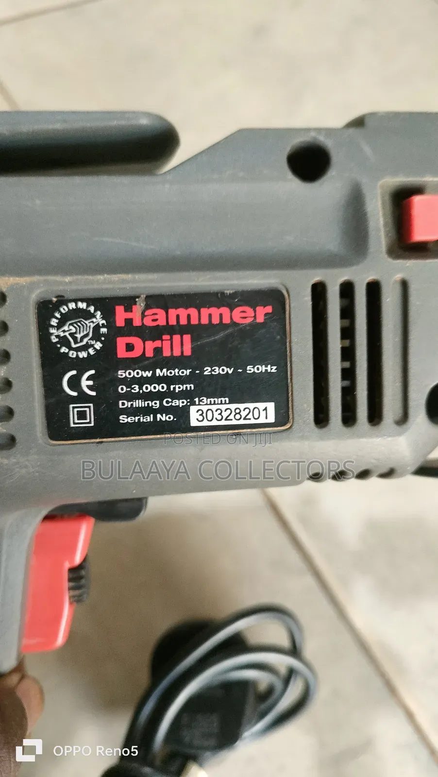 Einhell TE-ID 500 E Impact Drill | Hammer Drill, Auxiliary Handle, Soft Grip, Speed Control | 550W Electric Drill, 3-in-1: Drilling, Percussion Hammer