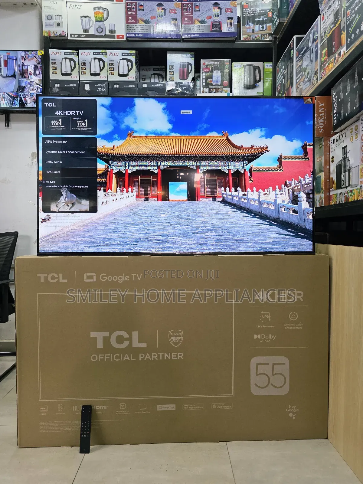 TCL 55inches 55p635 Uhd4k HDR-10 Google Pro Andriod Tv at 20% Discount