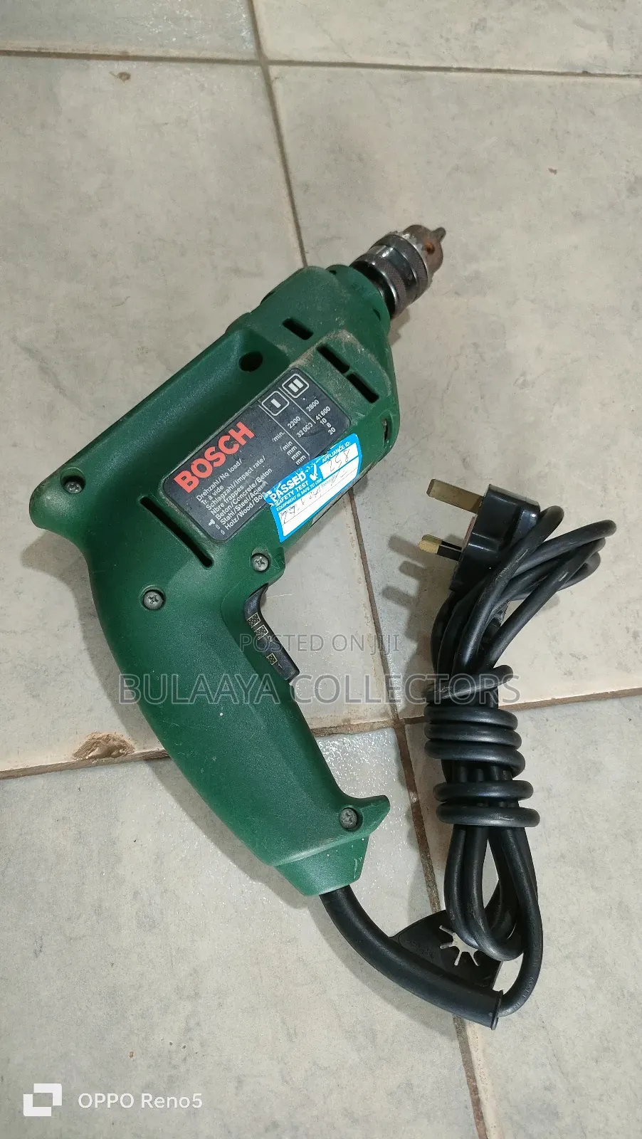 Uk Used Bosch PSB 400-2 Hammer Drill, 400w