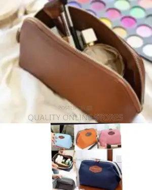 Makeup Bag Cosmetic Pouch Travel Organizer Toiletry Clutch,Color May V