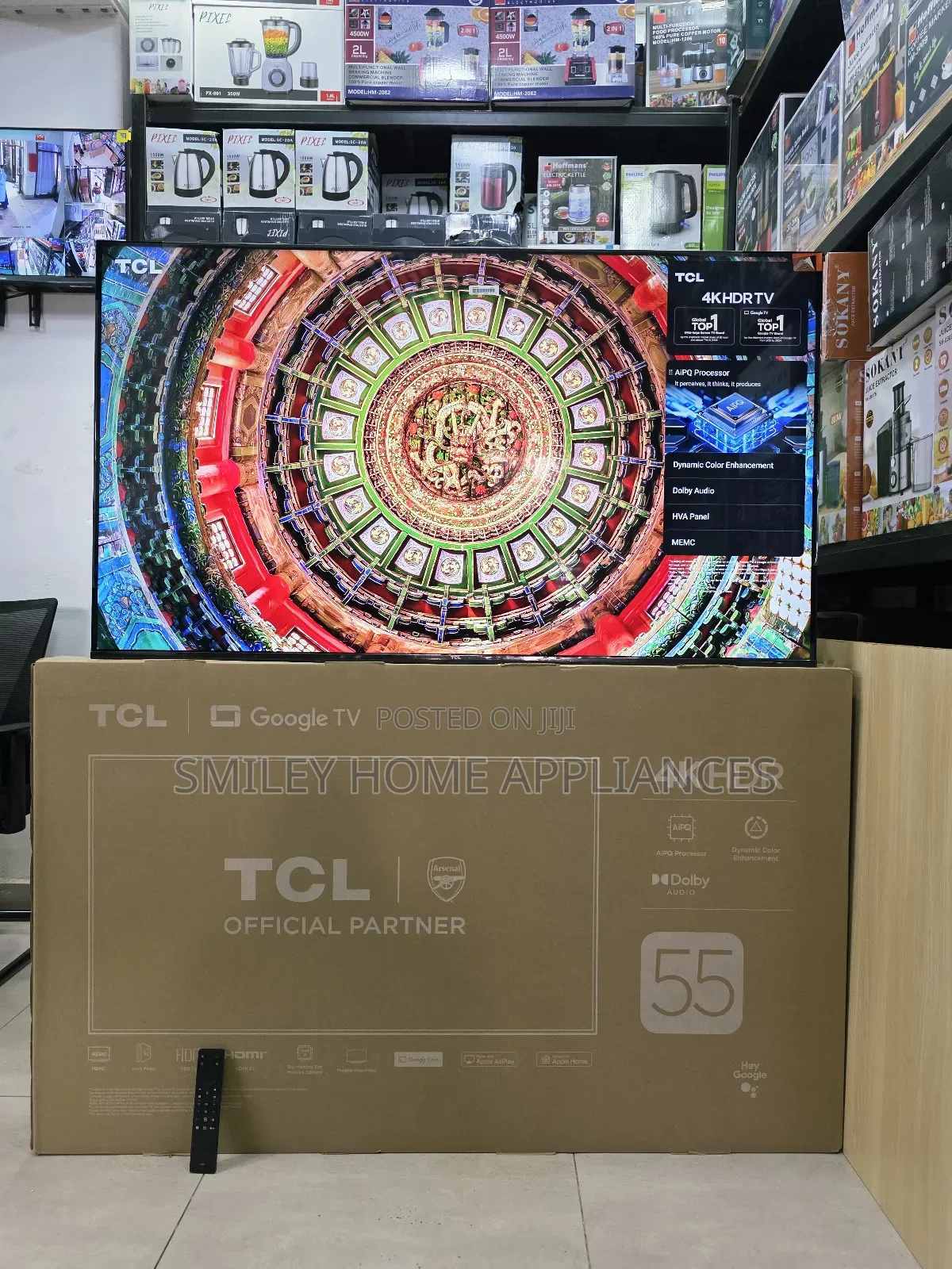 Beeyi Powa on TCL 55inches 55p635 Google Android Tv With Dolby Audio