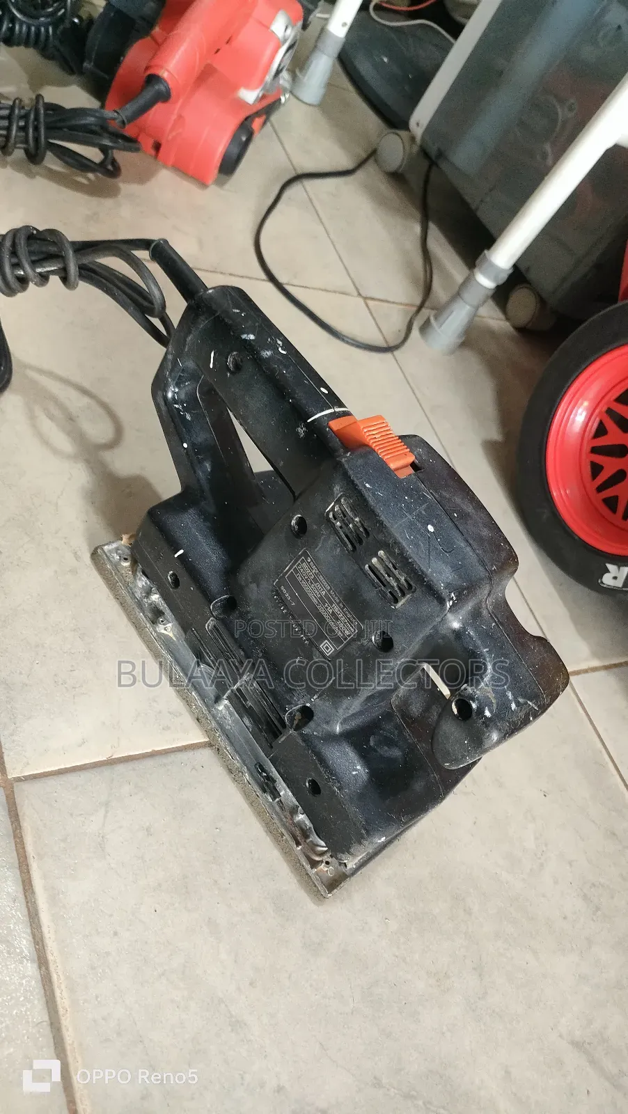 Uk Used Black Decker Bd273/H1a Orbital Sander, 250w.