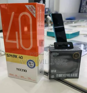 New Tecno Spark 40 128 GB Black