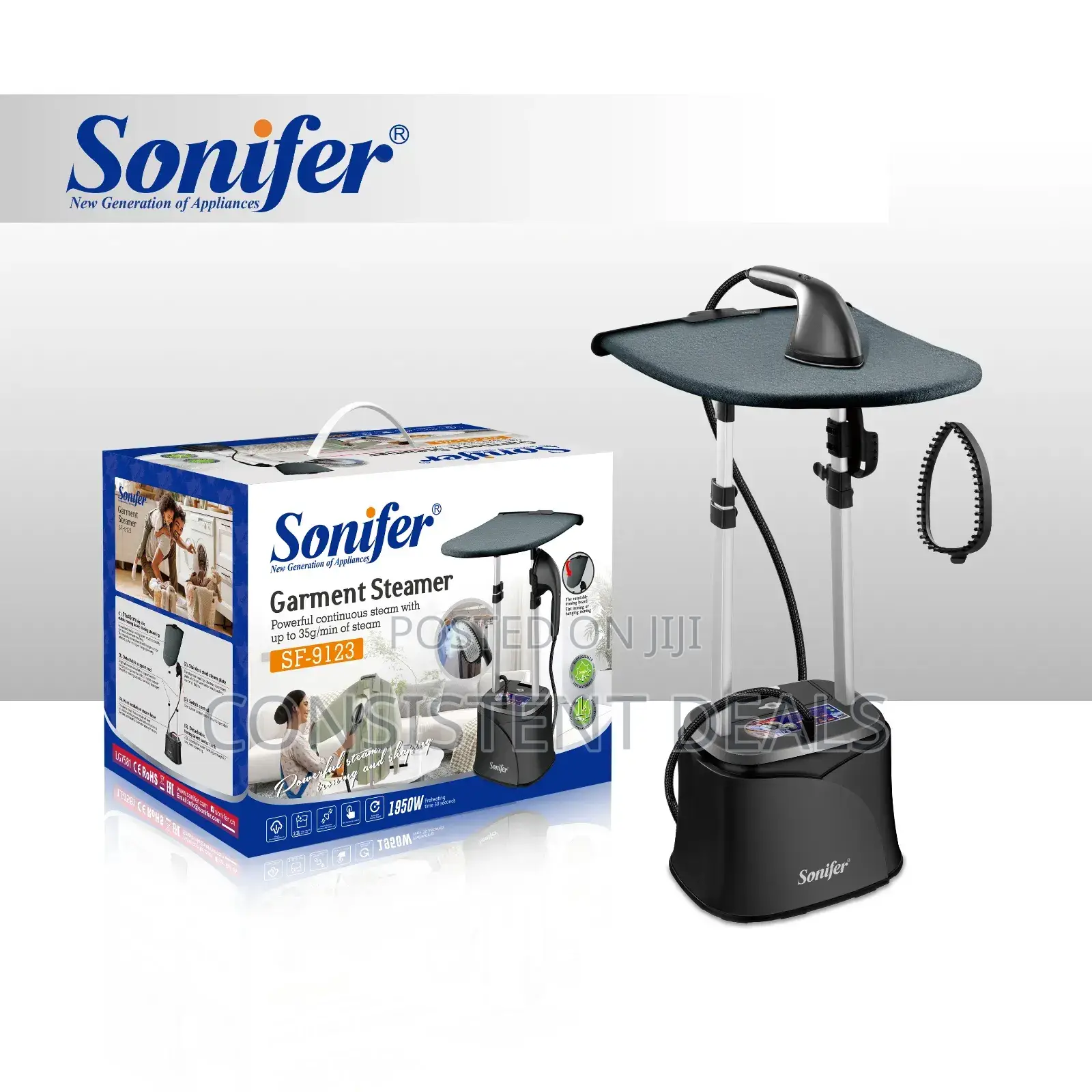 Sonifer Sf-9123 Professional Electric Vertical Steam Iron