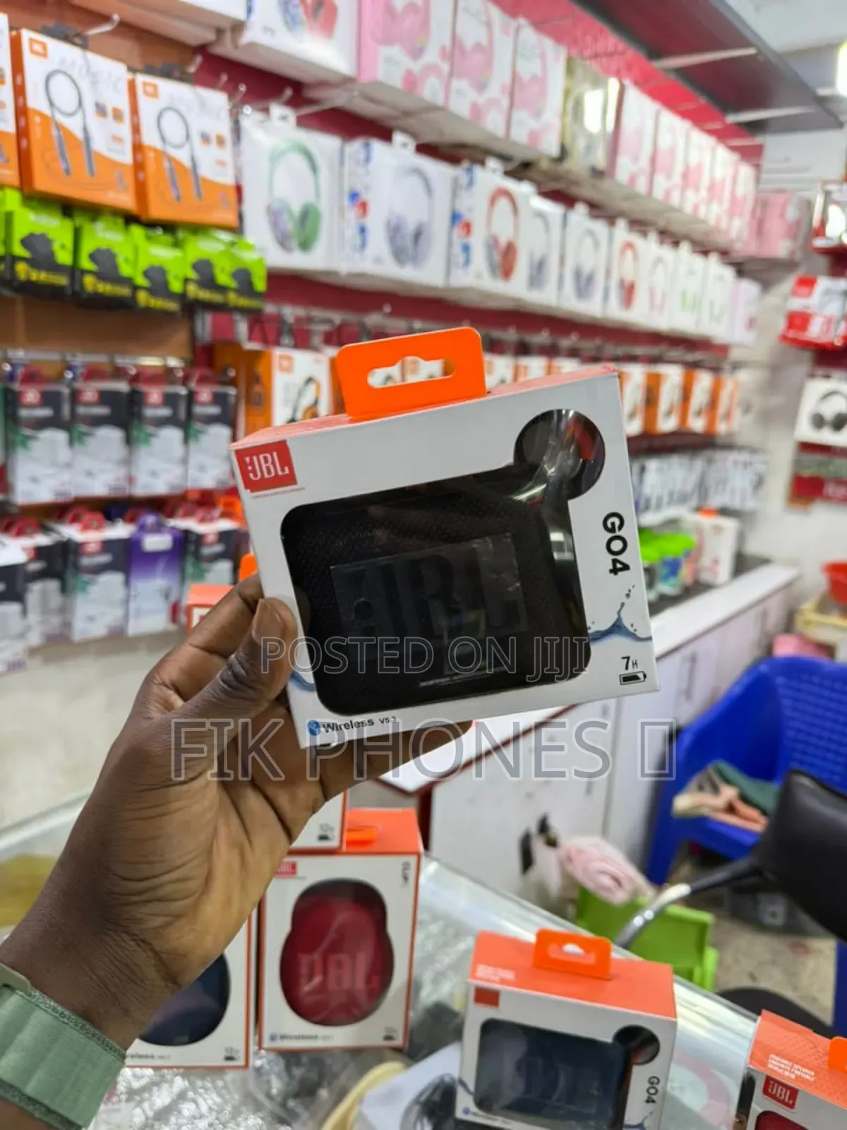 JBL Go 4 Ultra-Portable Bluetooth Speaker.