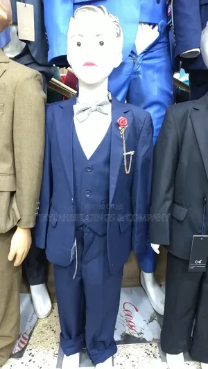 Boys' 3-Piece Formal Slim Fit Suit Set