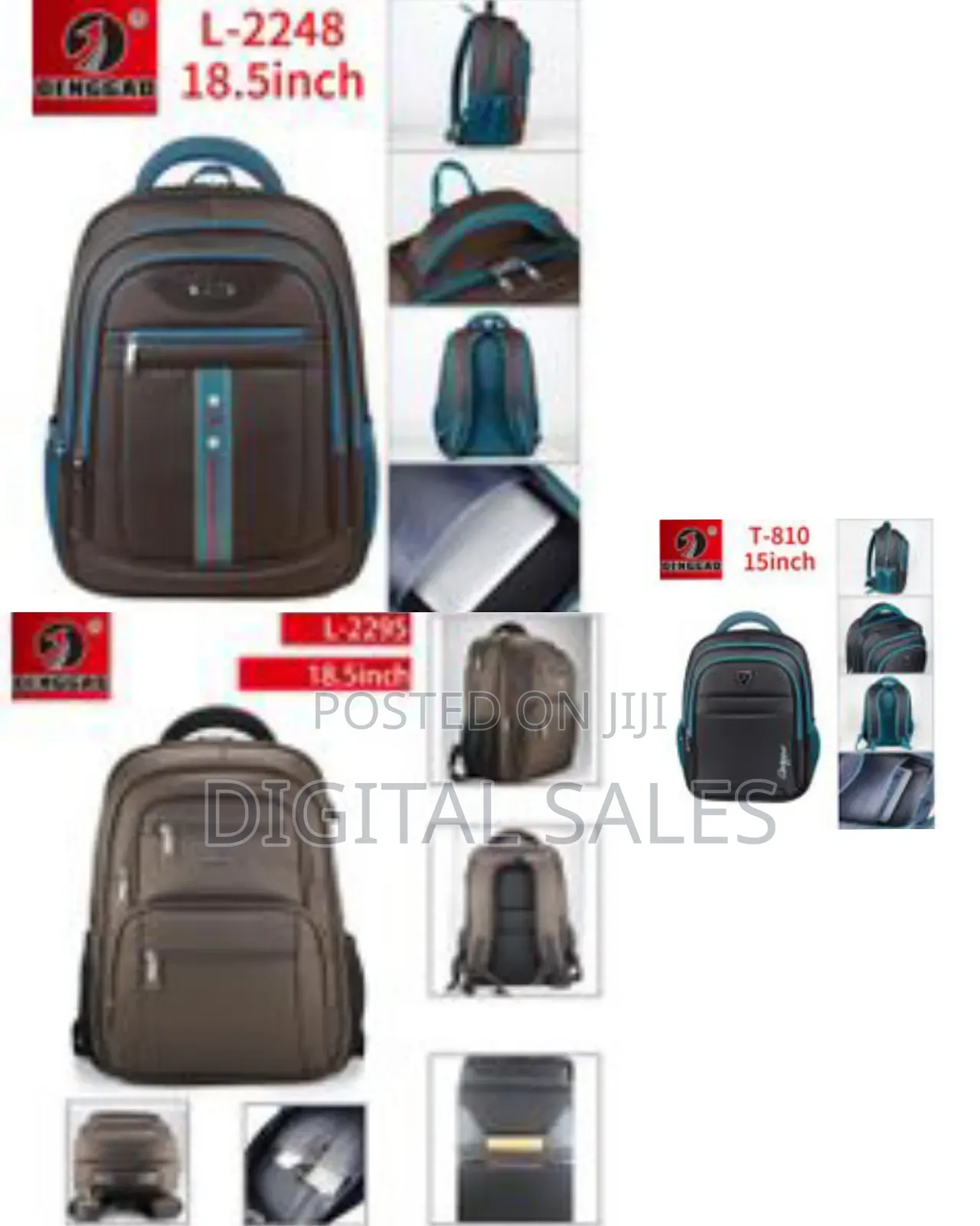 Denggao 14.5 Inch Leisure School Backpack Rucksack Suitable for Laptop