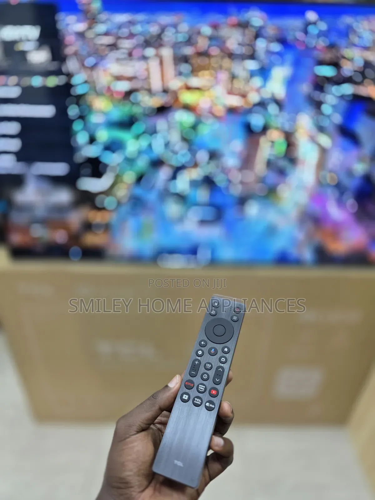 Ultra Bright TCL 55inches HDR-10 Google Android Pro Tv at Discount