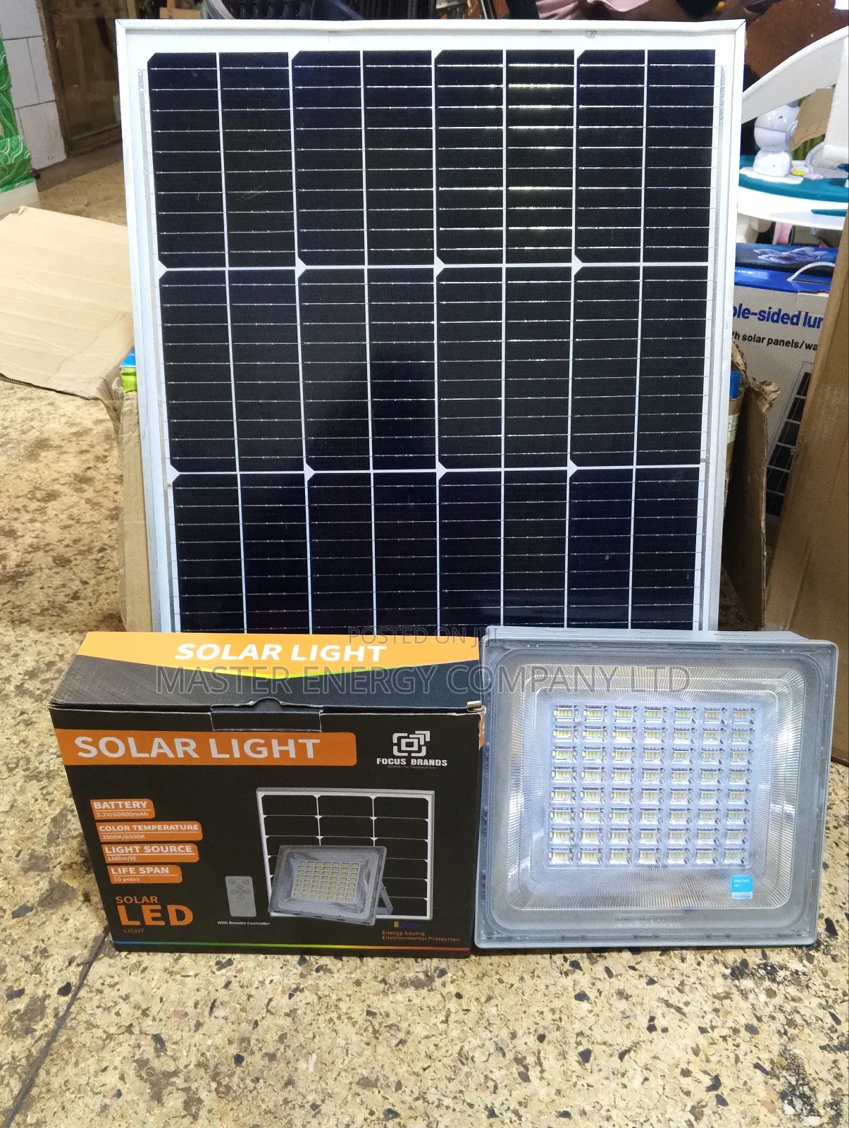 400w Blue Carbon Solar Flood Ssyu