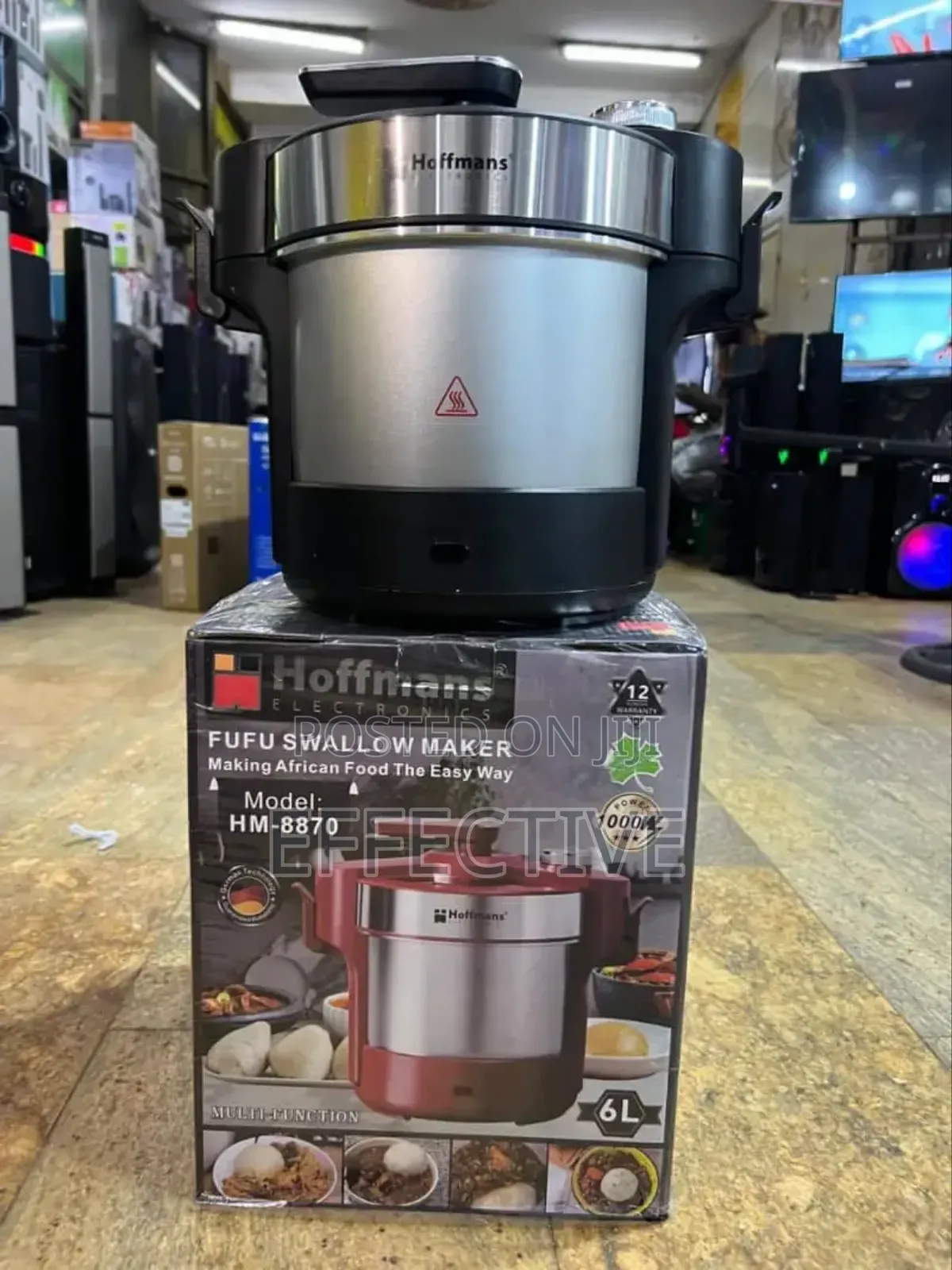 Hoffmans Hm-8870 Fufu Swallow Maker