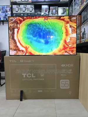 55inches TCL Ultra Bright Uhd4k Google Andriod Tv With 3 Year Warranty