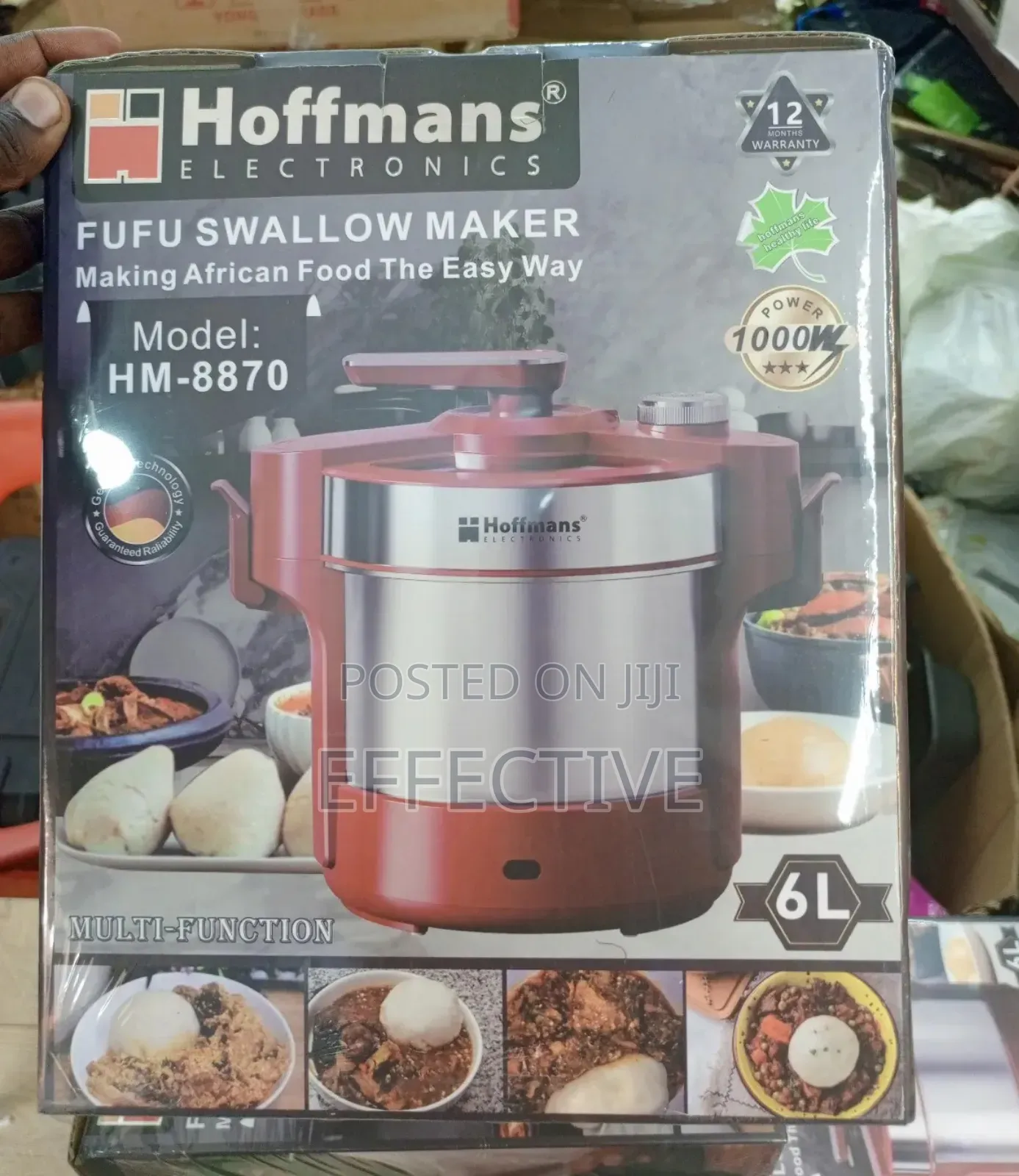 Hoffmans Hm-8870 Fufu Swallow Maker