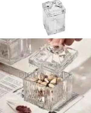 Kitchen Food Storage Jar Clear Glass Container Glass