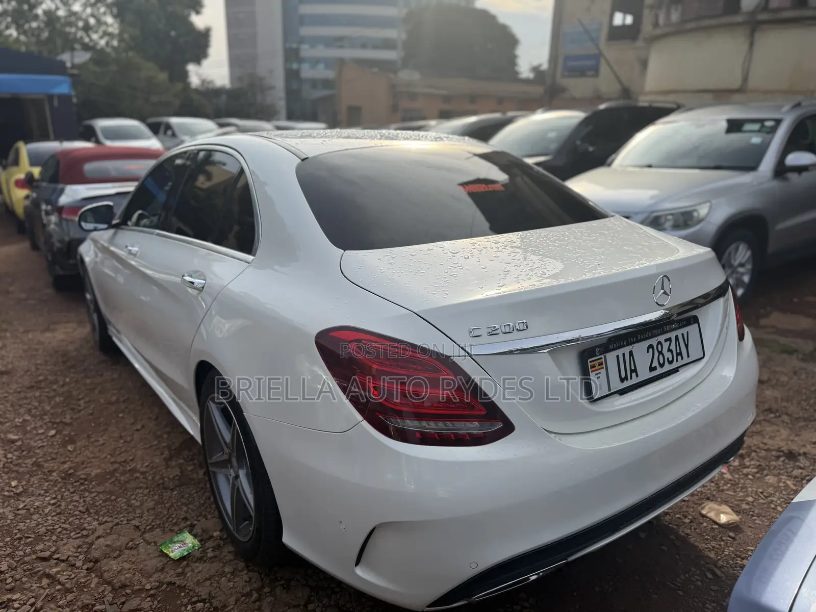 Mercedes-Benz C200 2016 White