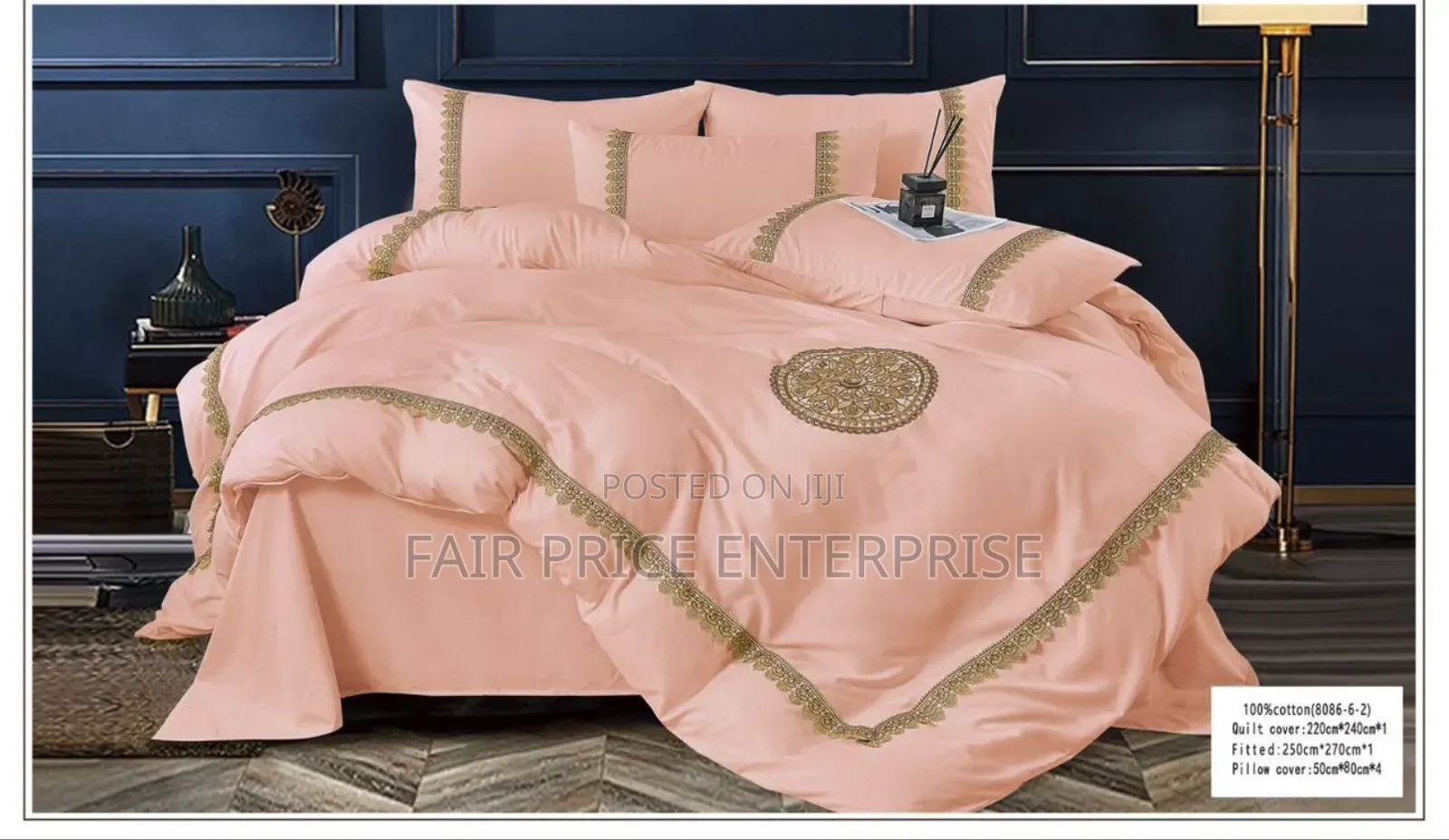 6pcs in 1 Classic Cotton Duvet Cover 6x6