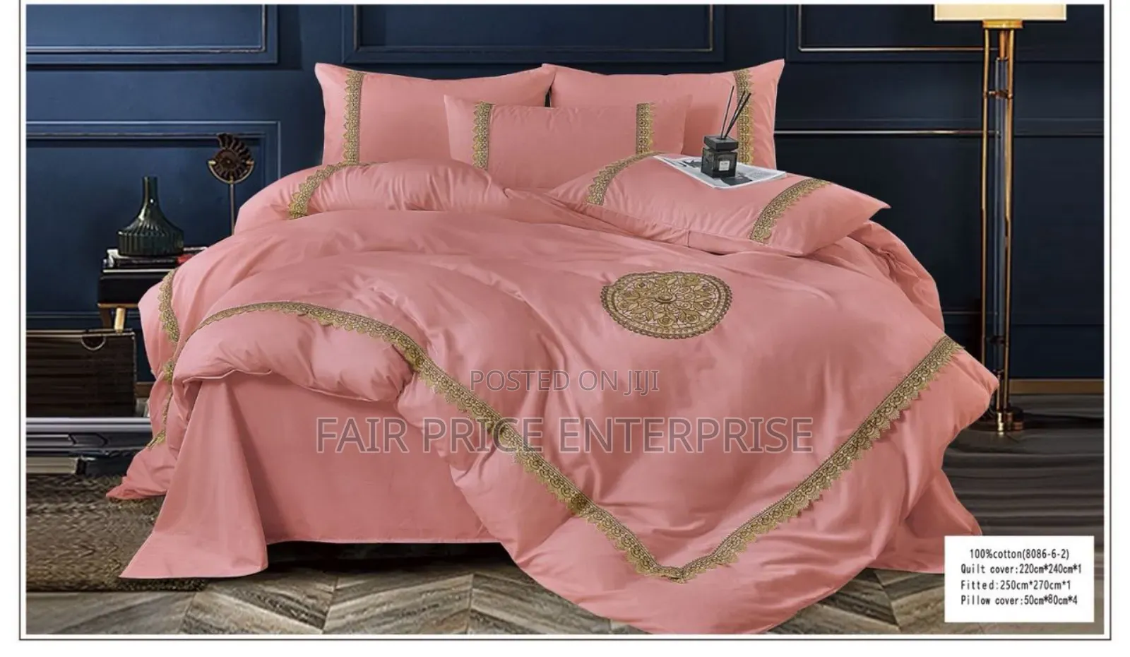 6pcs in 1 Classic Cotton Duvet Cover 6x6