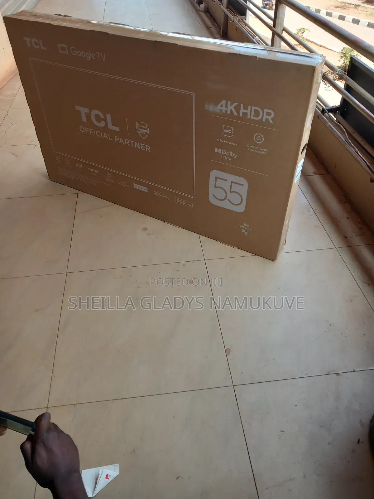 55 TCL Television Flat Screen Smart Digital