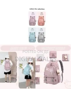 Children School Bag Kids Backpack for Elementary Kawaii School.