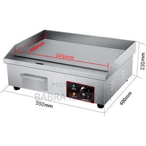 Commercial Stainless Steel Griddle Grill, Hot Plate Bbq,