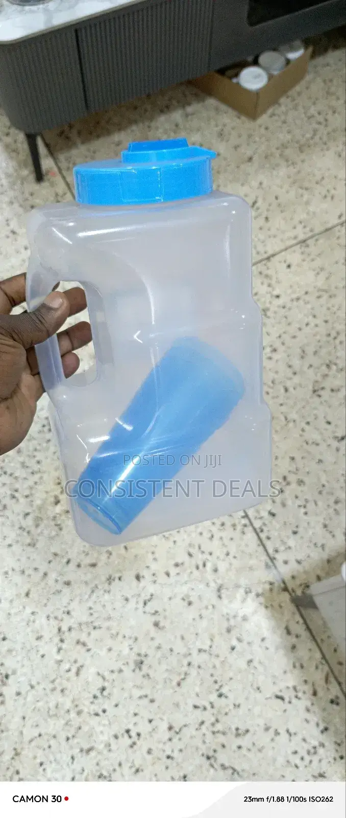 Plastic Water Jug With Glasses