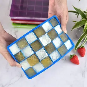 1 Piece of 24 Cube Ice Cube Tray With Lids,Bpa