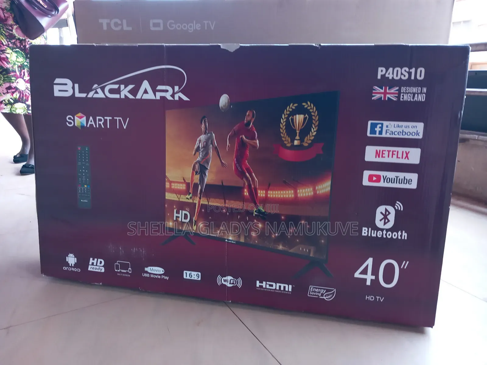 43 Inches Blackark
