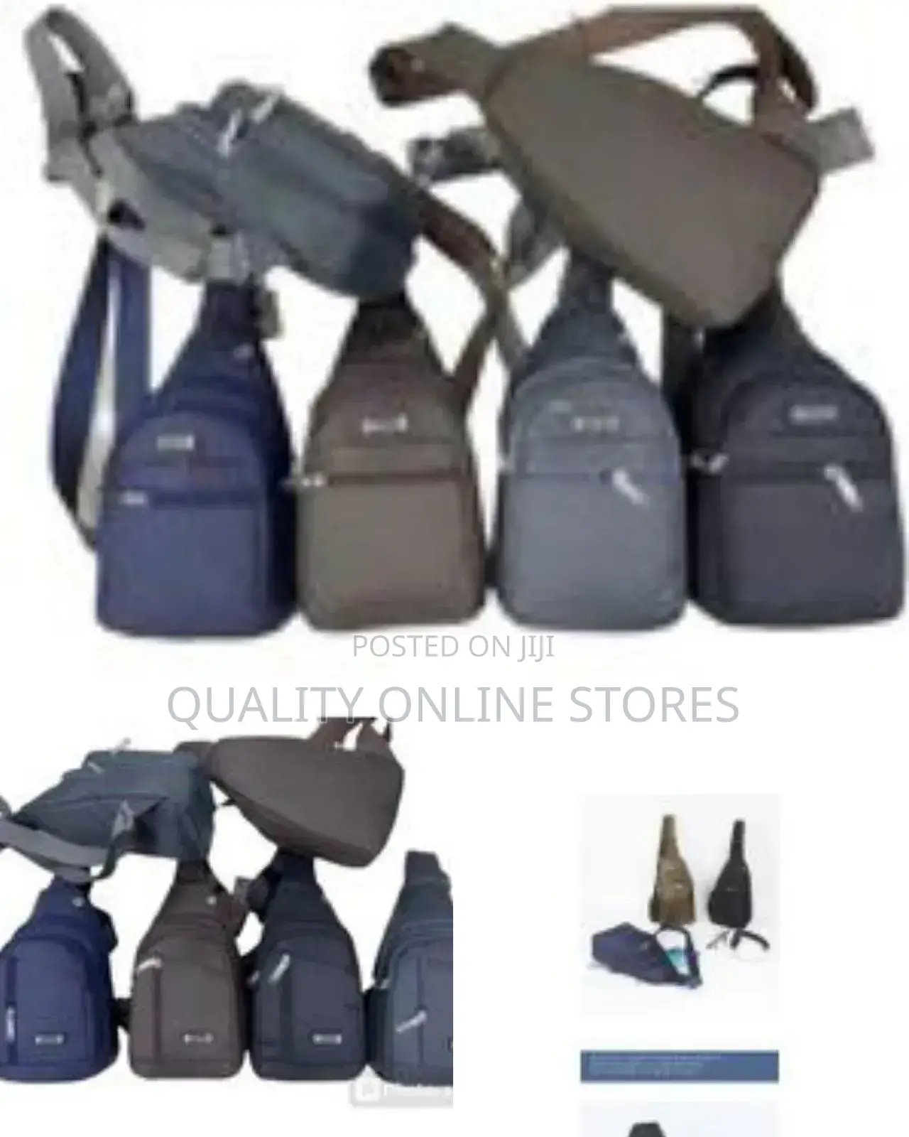 Small Sling Bag Crossbody Chest Shoulder Waterproof Messenger Waist