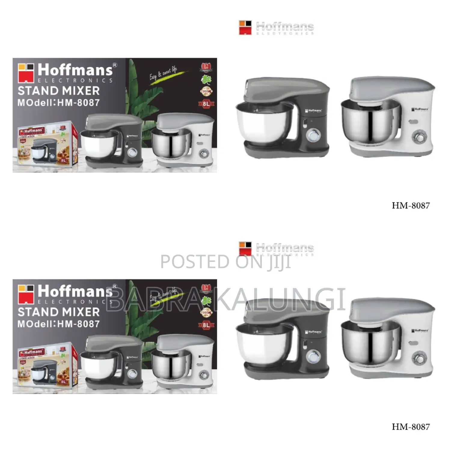 Hoffmans Stand Mixer 8l