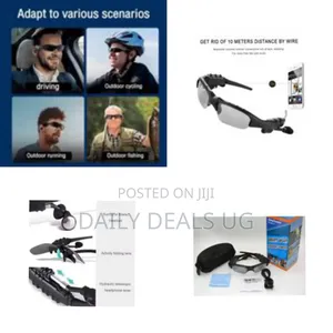 Outdoor Cycling Fashion Sports Glasses Wireless Headphones Bluetooth
