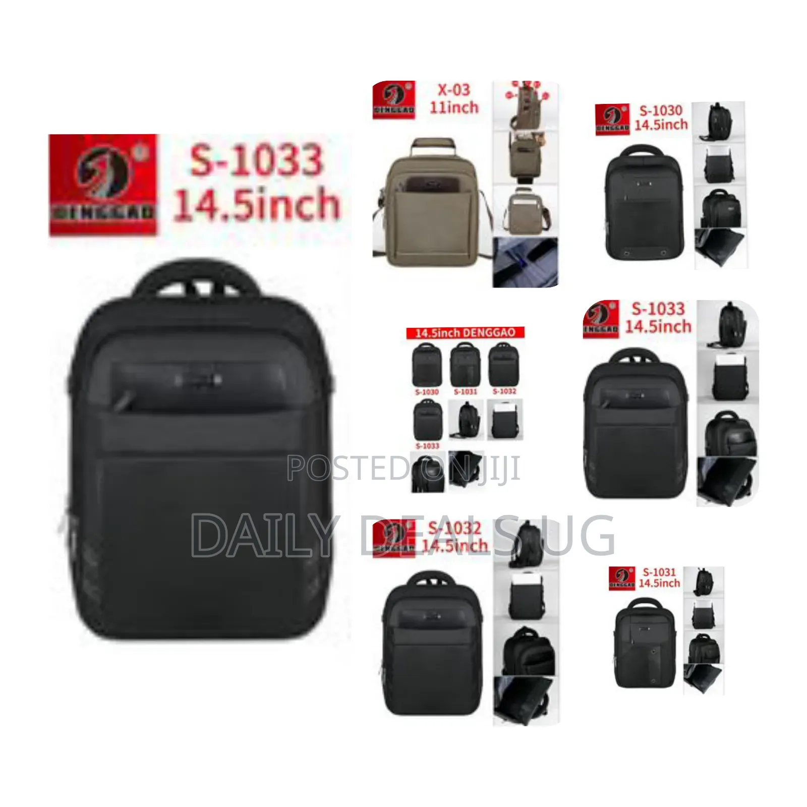 Denggao 14inch Laptop Backpack Anti Theft Travel Backpack With Usb