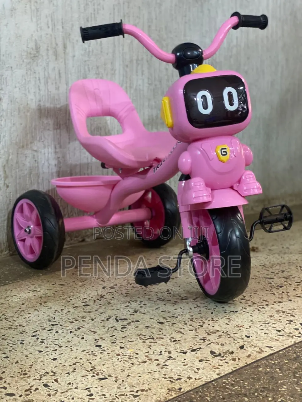Kids Tricycle Bike Pink – Safe Riding Fun for Kids Tricycle