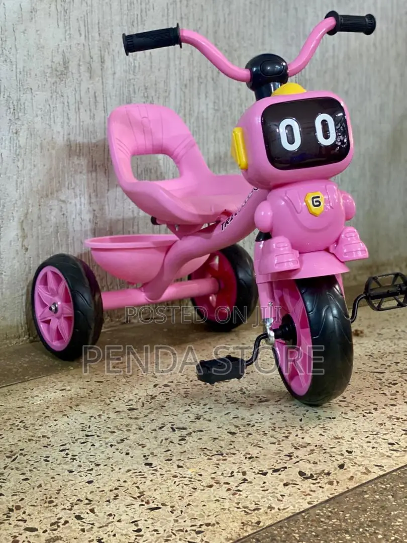 Tricycle Bike for Kids – Strong and Stylish Pink Tricycle Bike