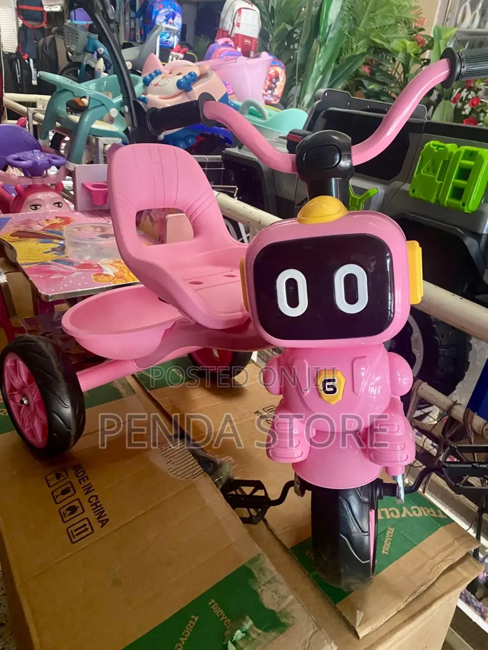 Baby Tricycle Pink – Strong and Lightweight Baby Tricycle Bike