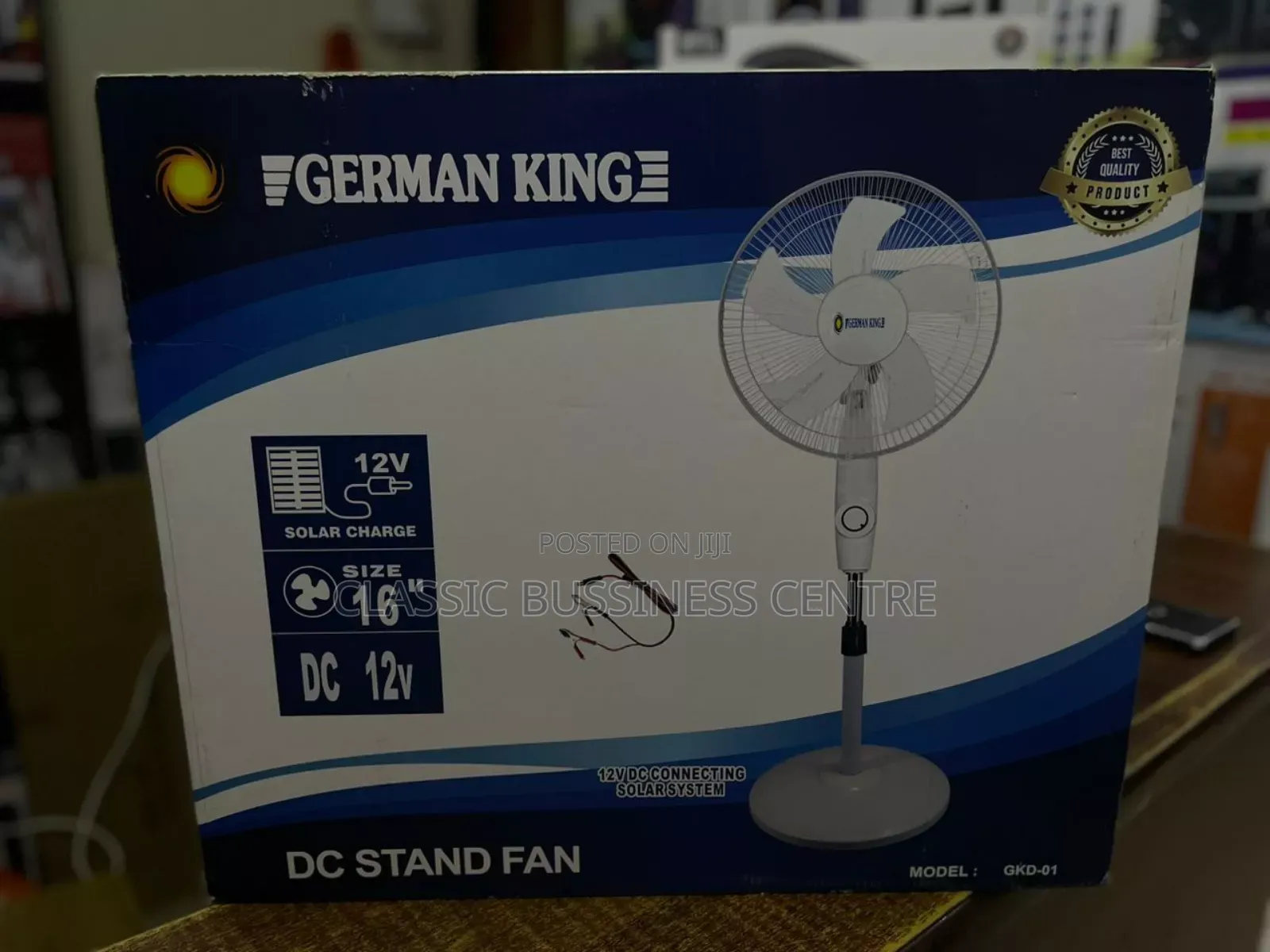 16 Inch Stand Fan German King