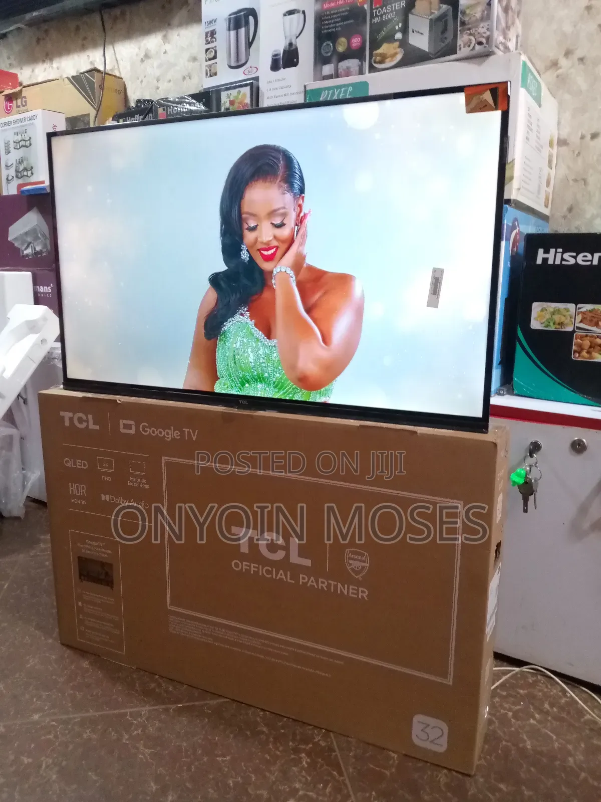 32 Inches TCL Qled Android Google Smart Tv