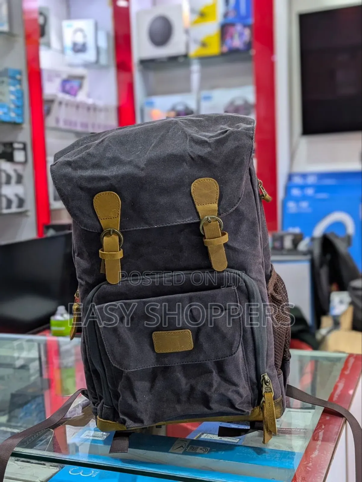Ewinner Canvas Waterproof Photography Bag Laptop Large Camera