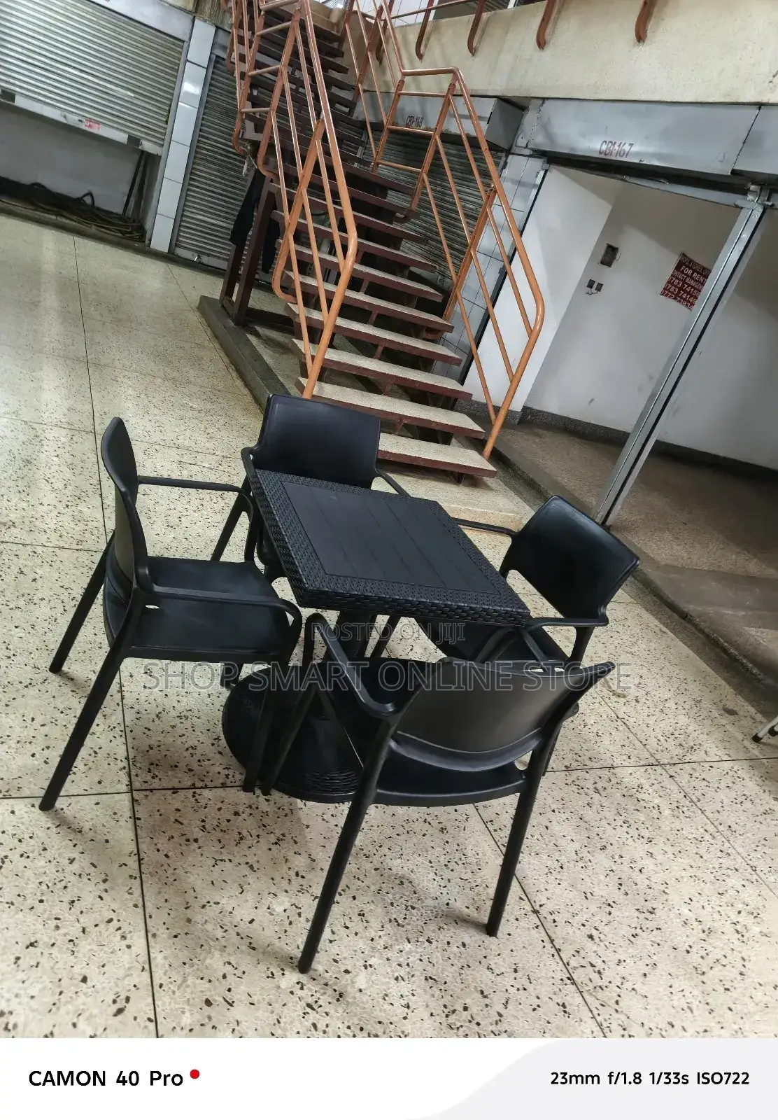 Imported Outdoor Plastic Chairs and Table Plastic Chairs and Table
