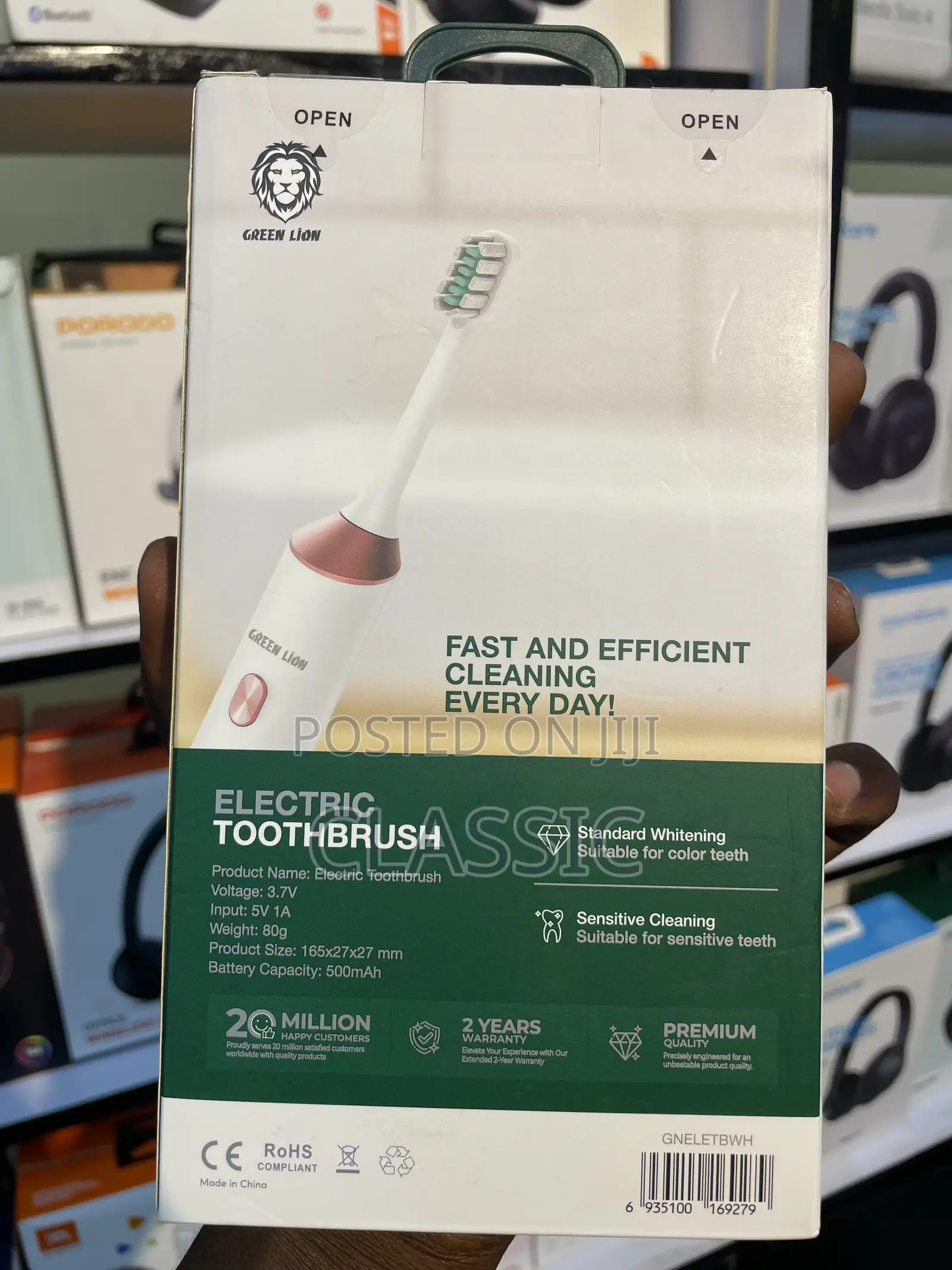 Green Lion Electric Toothbrush