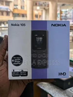 New Nokia 105 Black