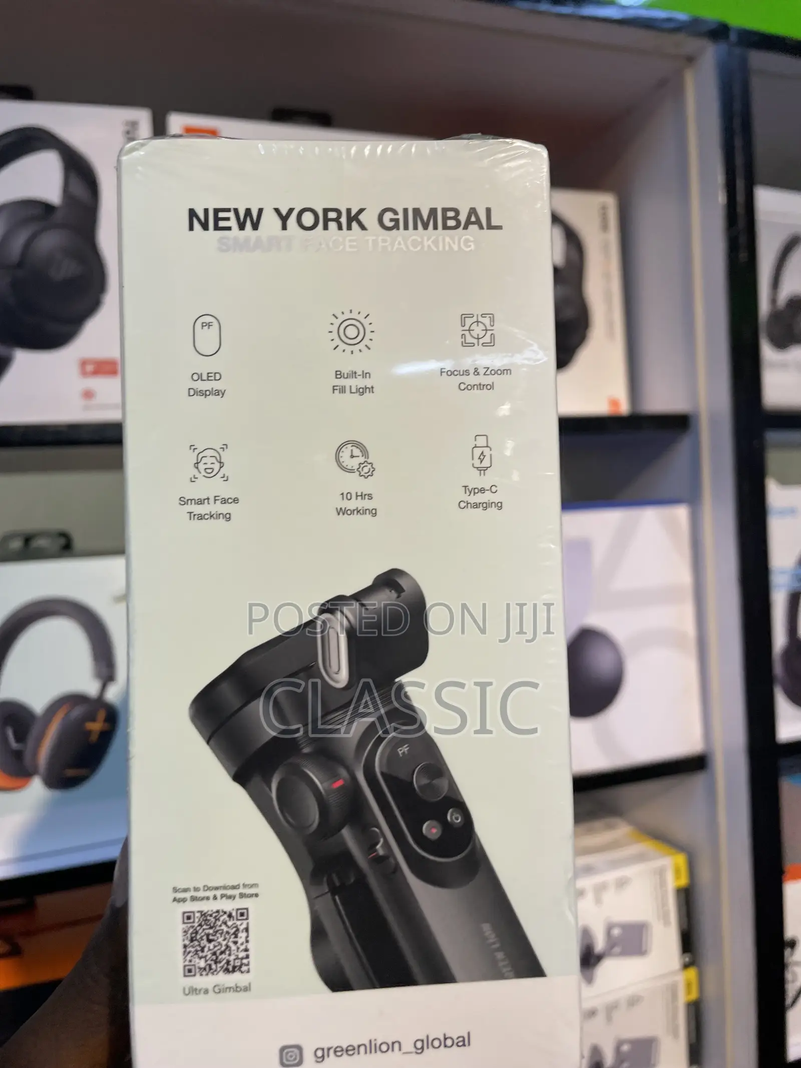 Green Lion New York Gimbal Smart Face Tracking
Ush330,000price